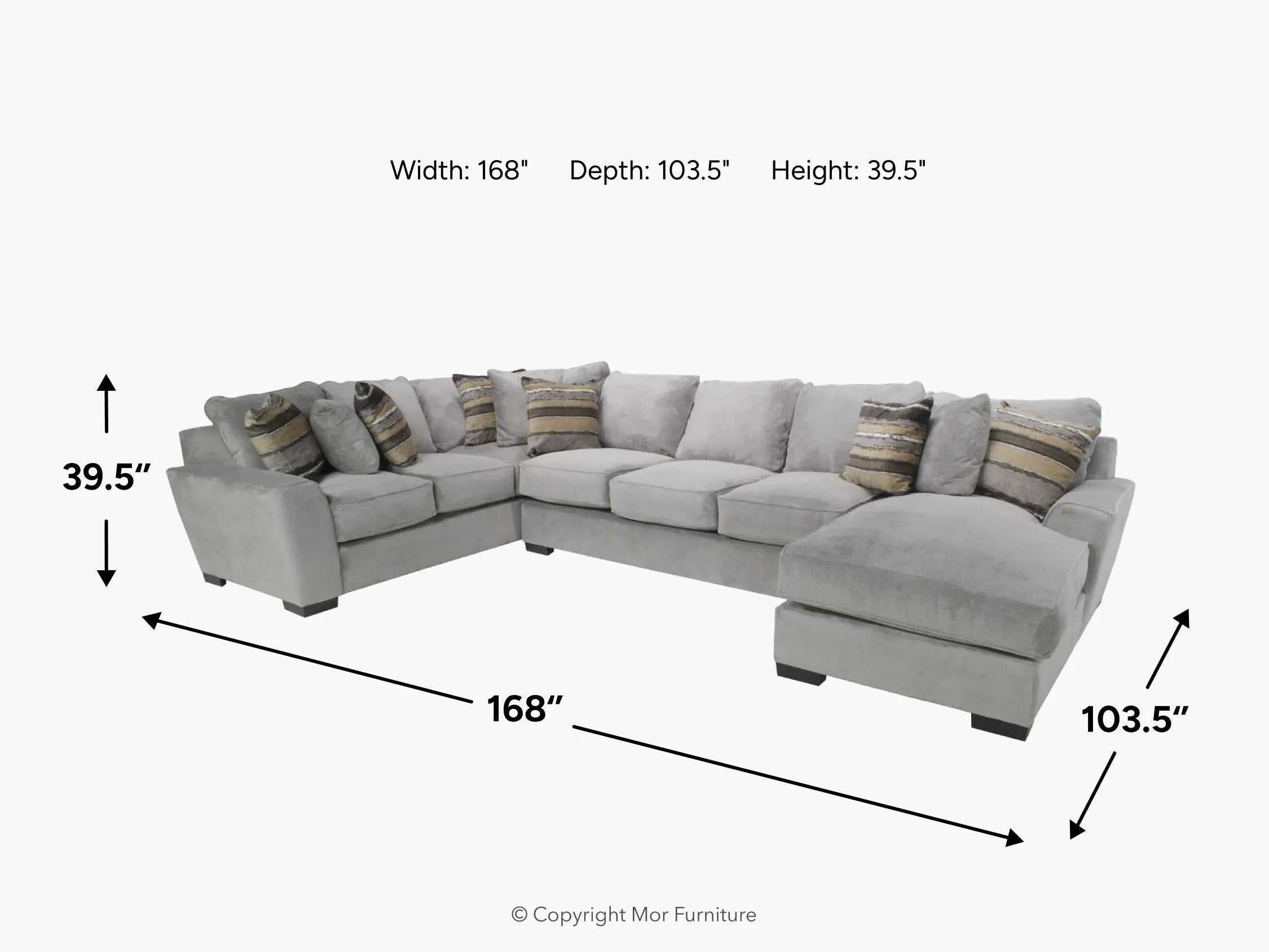 Oracle Tux Sofa Chaise Sectional