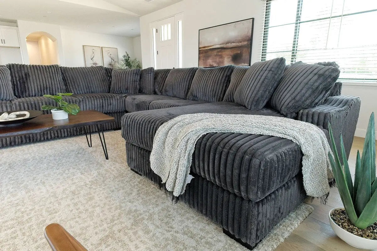Casper Extra Large Tux Loveseat Chaise Sectional