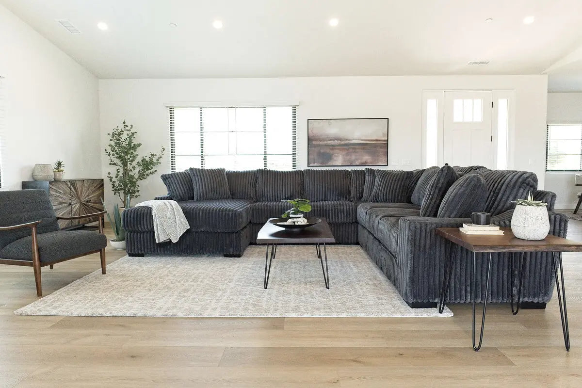 Casper Extra Large Tux Loveseat Chaise Sectional