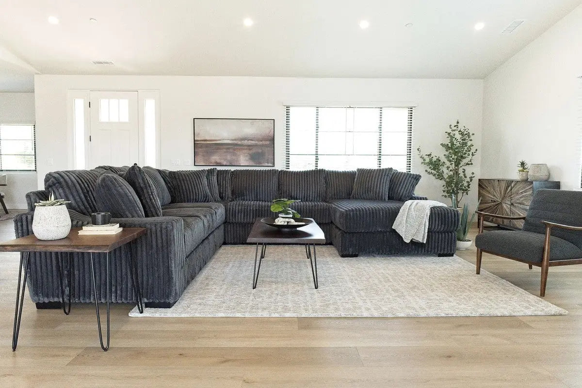 Casper Extra Large Tux Loveseat Chaise Sectional