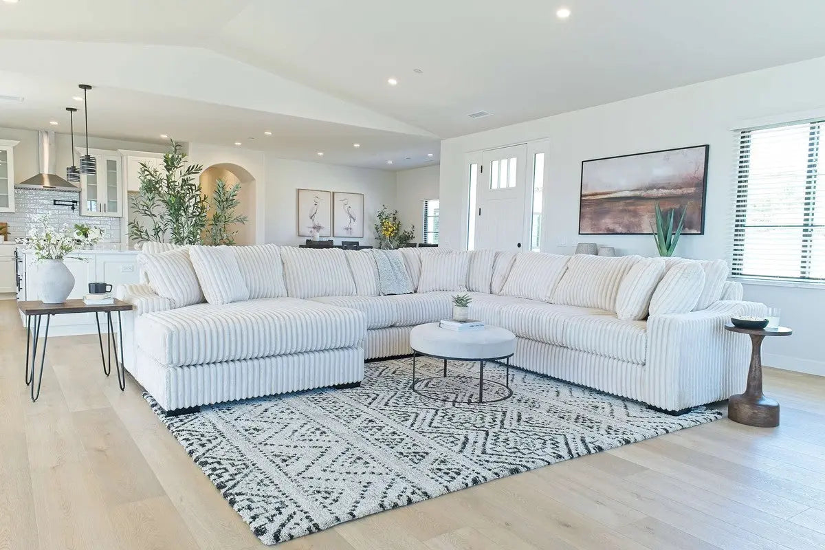 Casper Extra Large Tux Loveseat Chaise Sectional