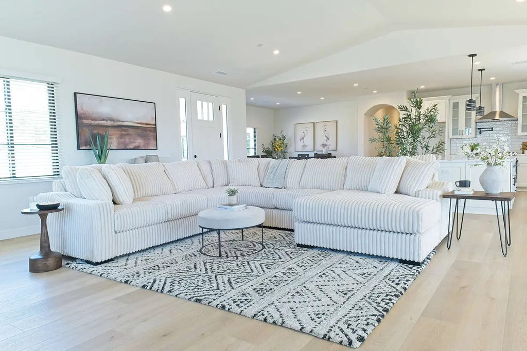 Casper Extra Large Tux Loveseat Chaise Sectional