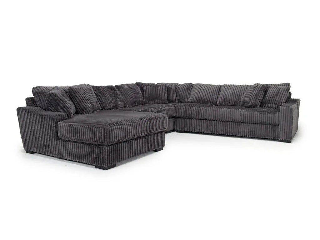 Casper Extra Large Tux Loveseat Chaise Sectional