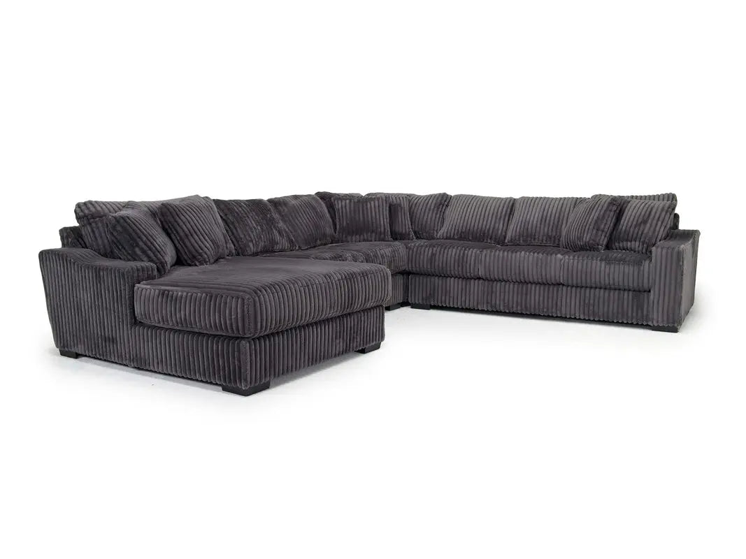 Casper Extra Large Tux Loveseat Chaise Sectional