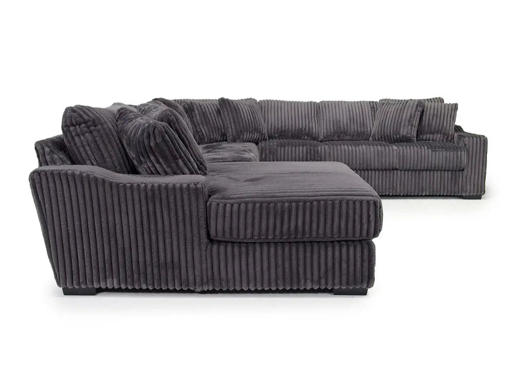Casper Extra Large Tux Loveseat Chaise Sectional