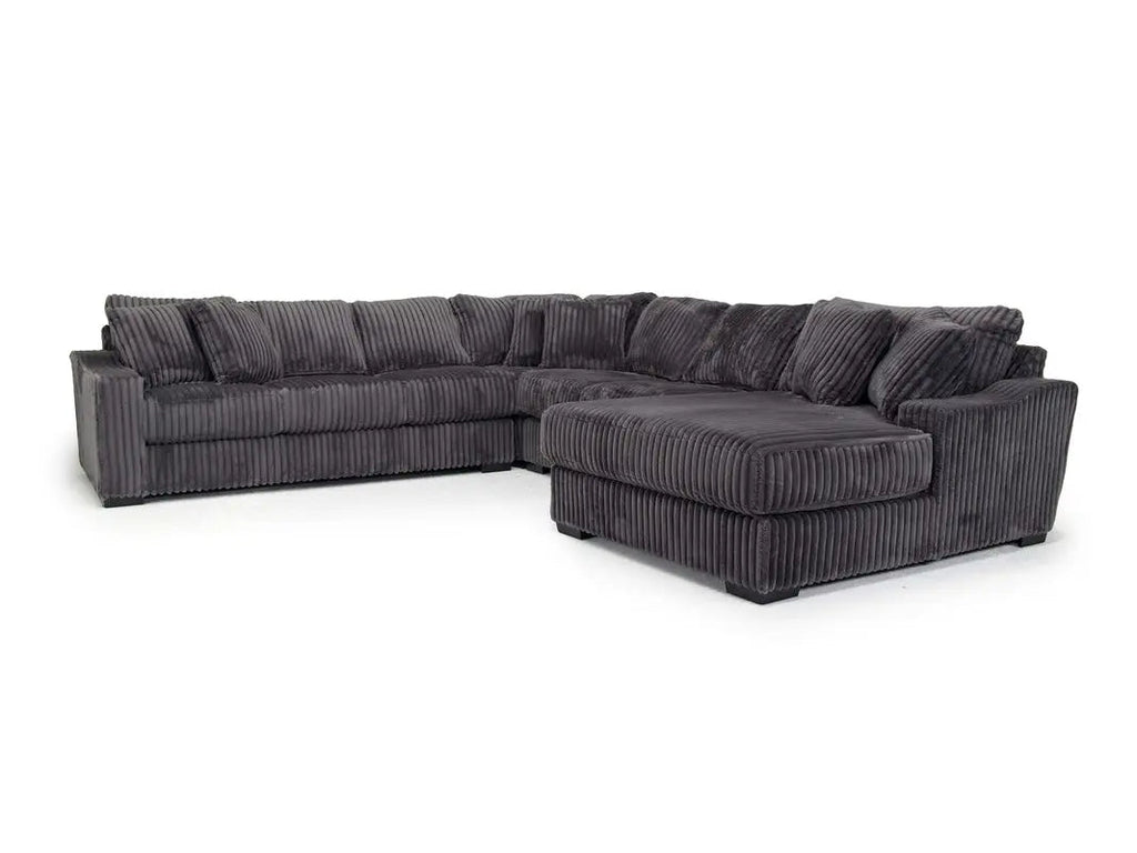 Casper Extra Large Tux Loveseat Chaise Sectional