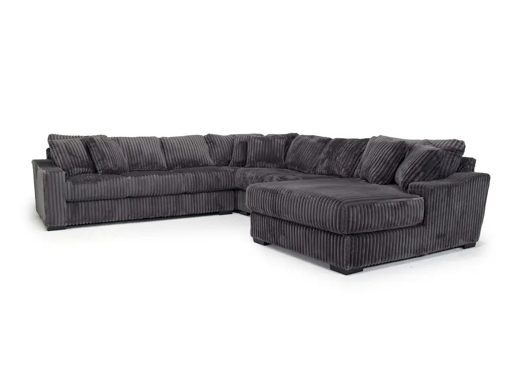 Casper Extra Large Tux Loveseat Chaise Sectional
