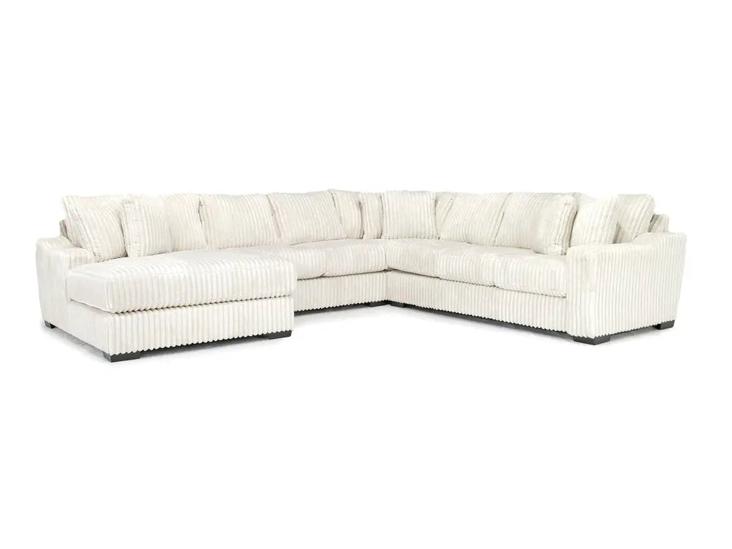 Casper Extra Large Tux Loveseat Chaise Sectional
