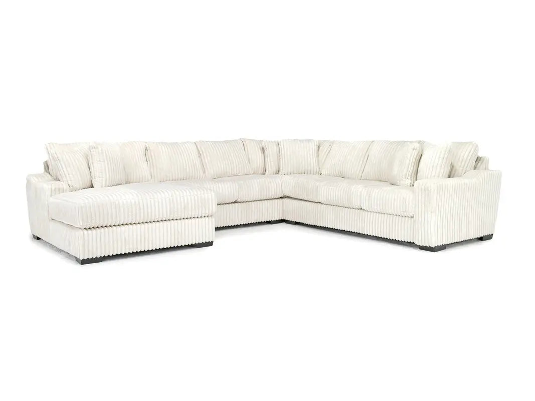 Casper Extra Large Tux Loveseat Chaise Sectional