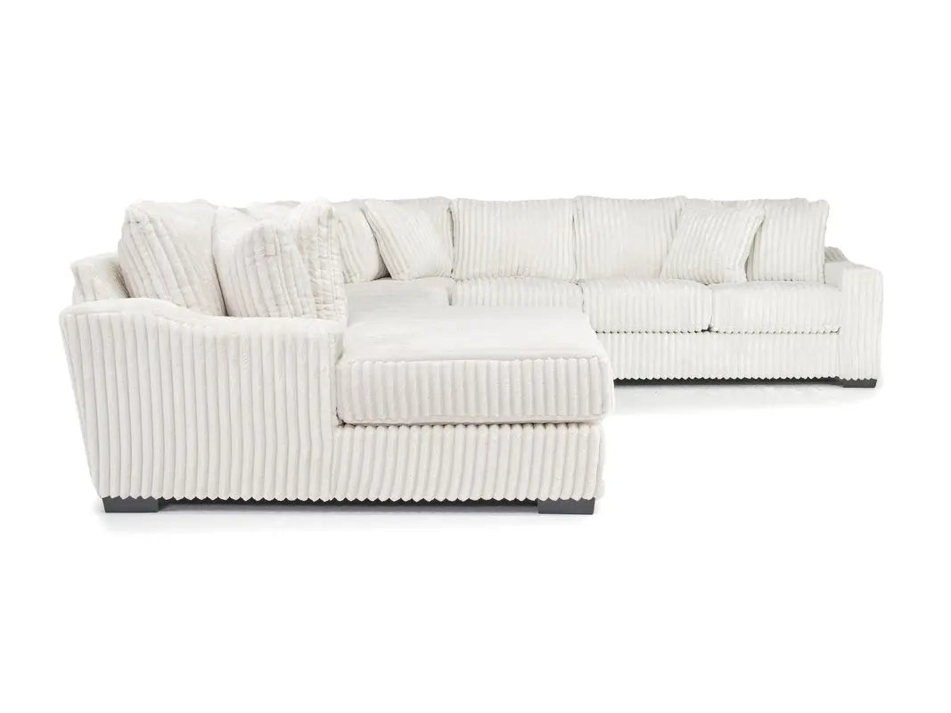Casper Extra Large Tux Loveseat Chaise Sectional