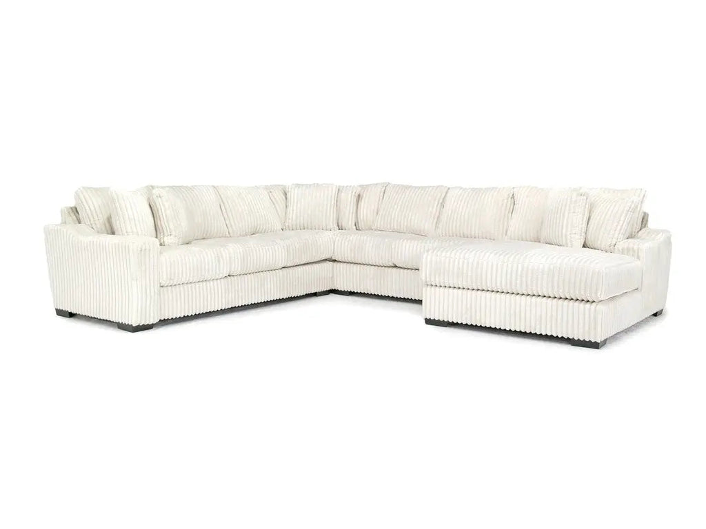 Casper Extra Large Tux Loveseat Chaise Sectional