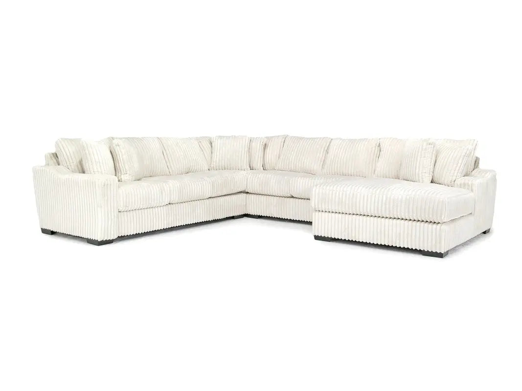 Casper Extra Large Tux Loveseat Chaise Sectional