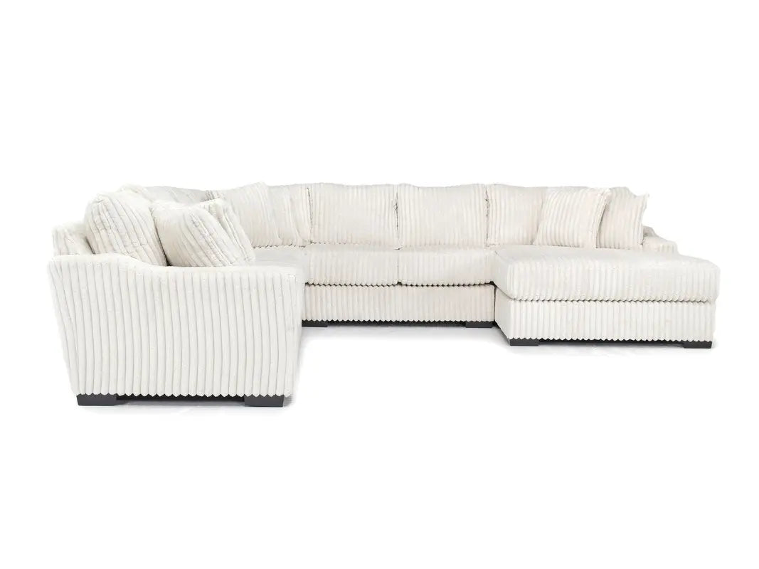 Casper Extra Large Tux Loveseat Chaise Sectional