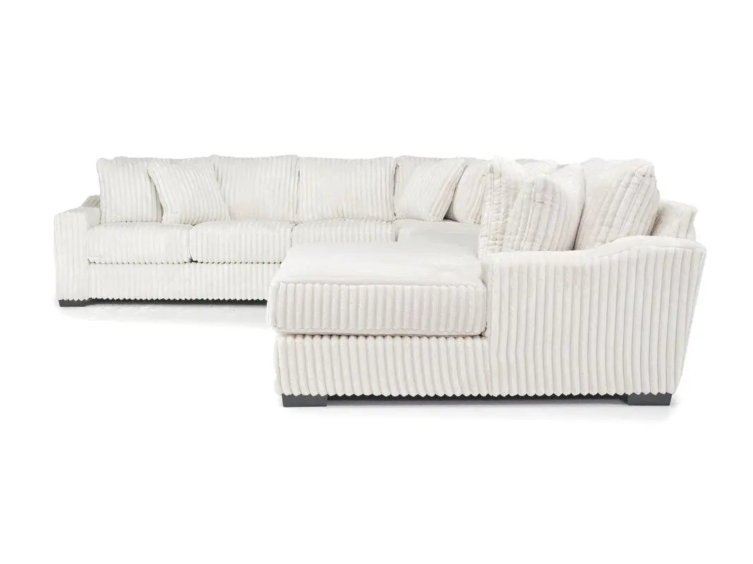 Casper Extra Large Tux Loveseat Chaise Sectional