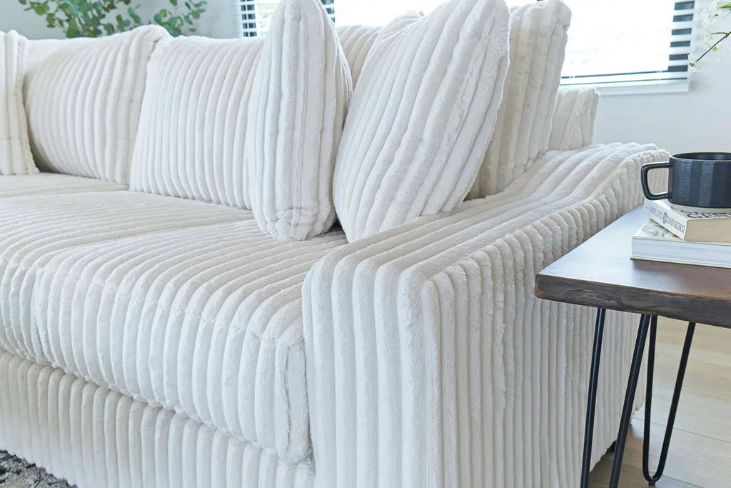 Casper Extra Large Tux Loveseat Chaise Sectional