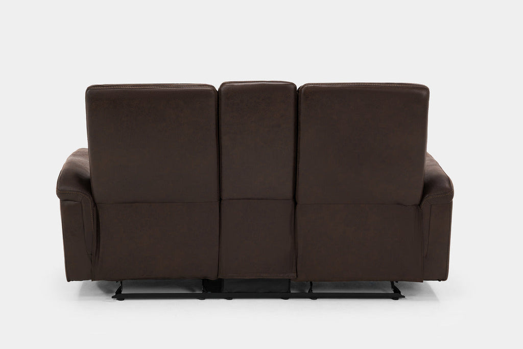 Forte Reclining Console Loveseat